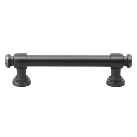 3-3/4 In. Center To Center Oil Rubbed Bronze Classic Euro Bar Pull - 4361-96-ORB, 10PK